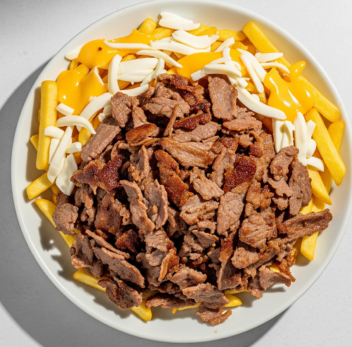 Chips, Cheese & Donner Kebab 