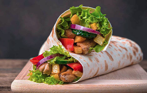  Peri Chicken Donner Wrap